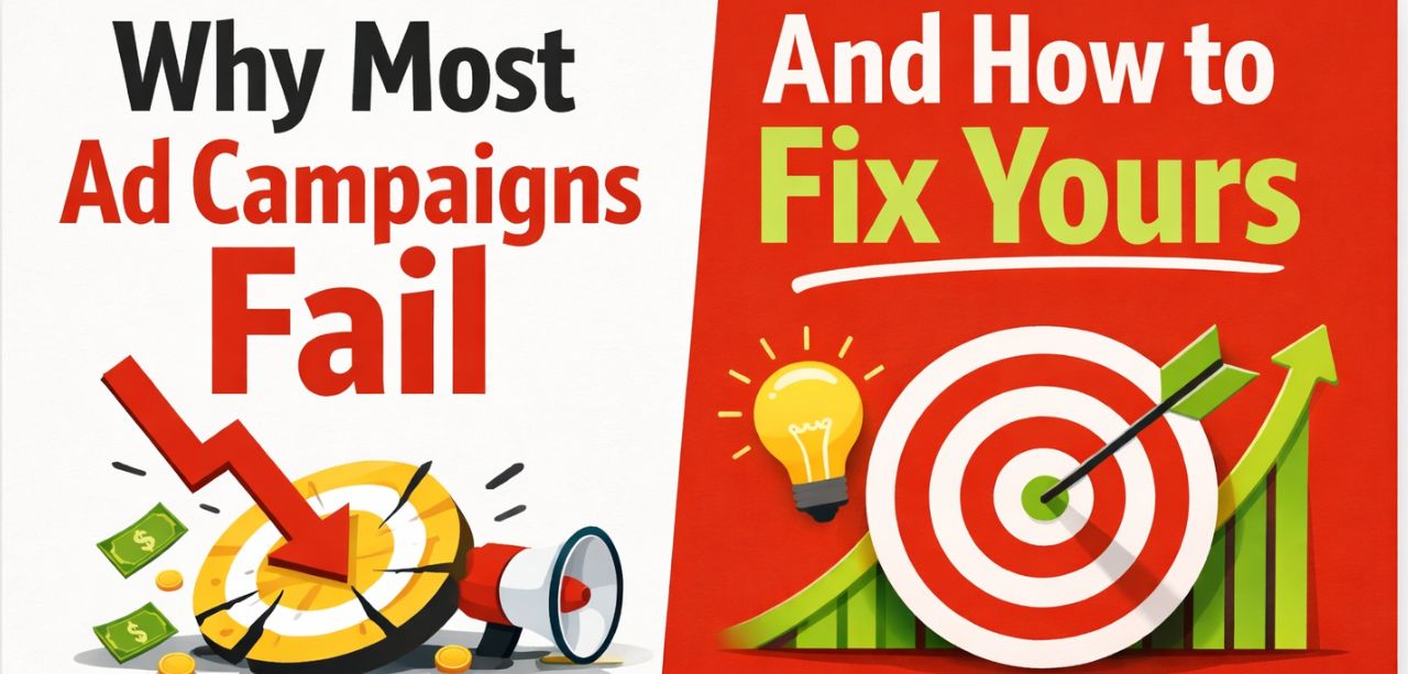 Why Most Ad Campaigns Fail (And How to Fix Yours)