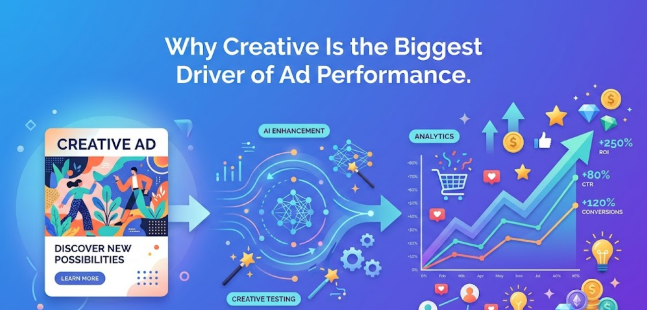 Why Creative Is the Biggest Driver of Ad Performance