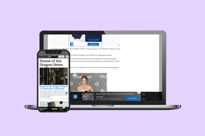 Outstream video ads